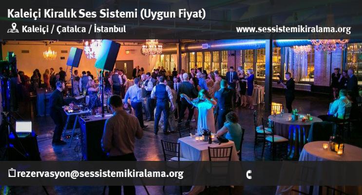 Kaleiçi Kiralık Ses Sistemi Kiralama