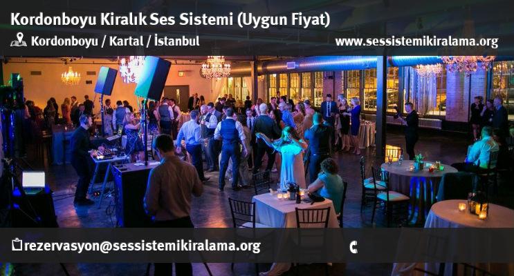 Kordonboyu Kiralık Ses Sistemi Kiralama