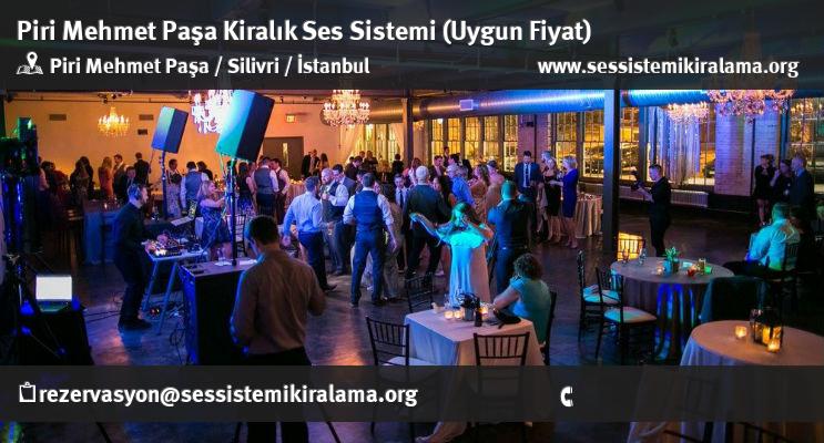 Piri Mehmet Paşa Kiralık Ses Sistemi Kiralama