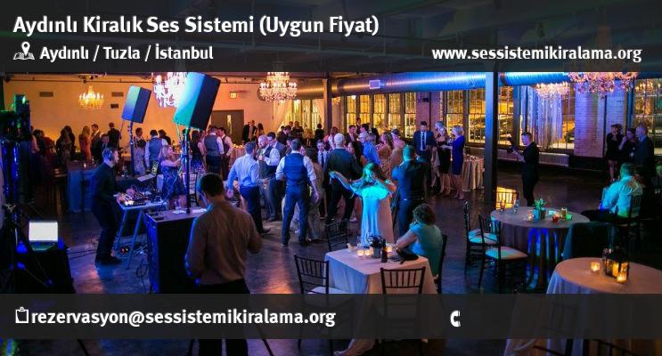 Aydınlı Kiralık Ses Sistemi Kiralama