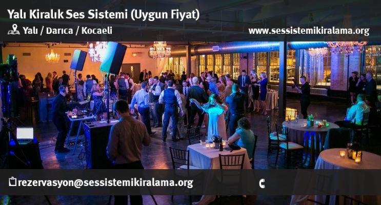 Yalı Kiralık Ses Sistemi Kiralama